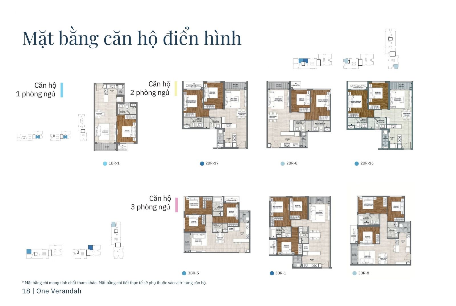 Thiết  kế căn hộ One Verandah